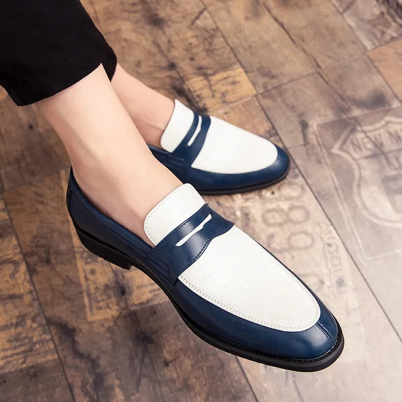Variant image for Hugo | Homme Mocassins Classiques en Cuir avec Semelles Rembourrées-23