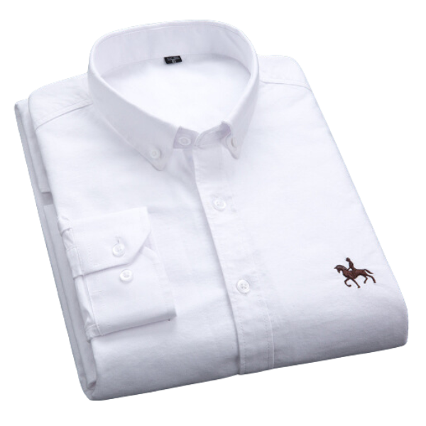 Camille | Homme Chemise à Manches Longues Ajustée en Tissu de Qualité-5