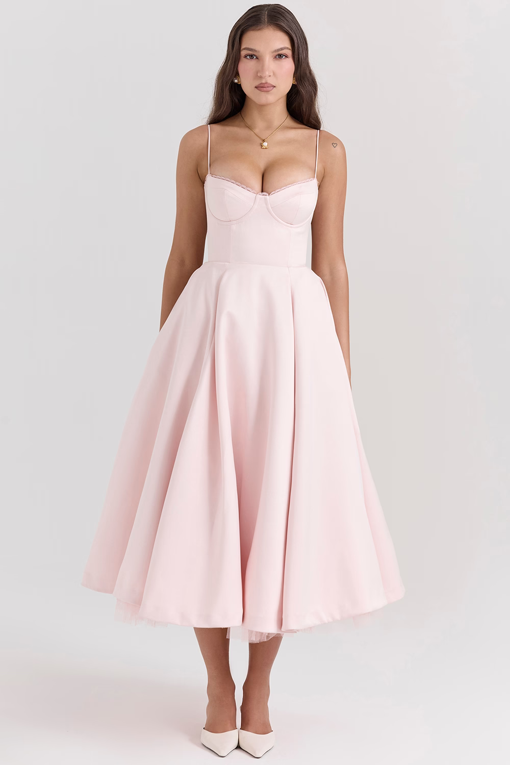Gabrielle | Femme Robe Longue Élégante Imprimé Floral 4