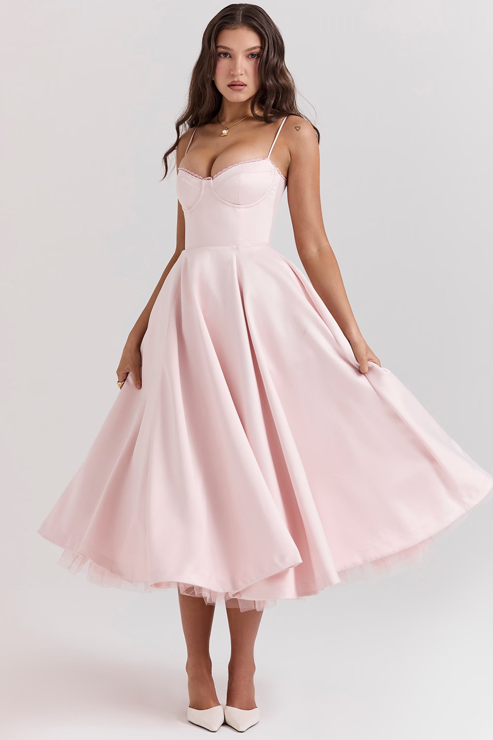Gabrielle | Femme Robe Longue Élégante Imprimé Floral 5