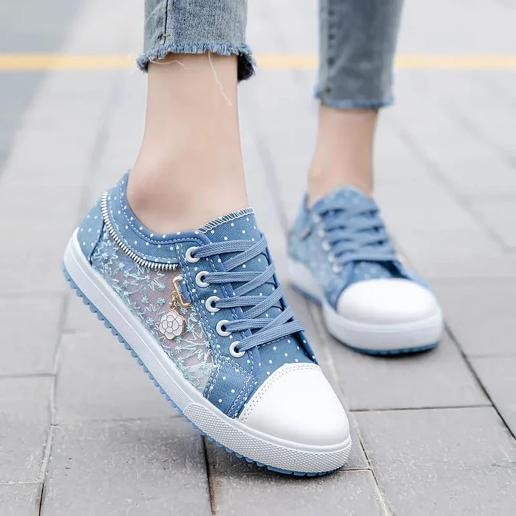 Gabrielle | Femme Chaussures Décontractées Confortables Imprimé Floral 2