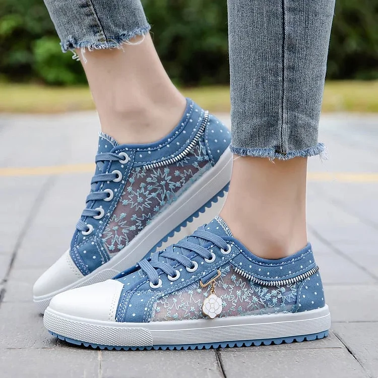 Gabrielle | Femme Chaussures Décontractées Confortables Imprimé Floral 3