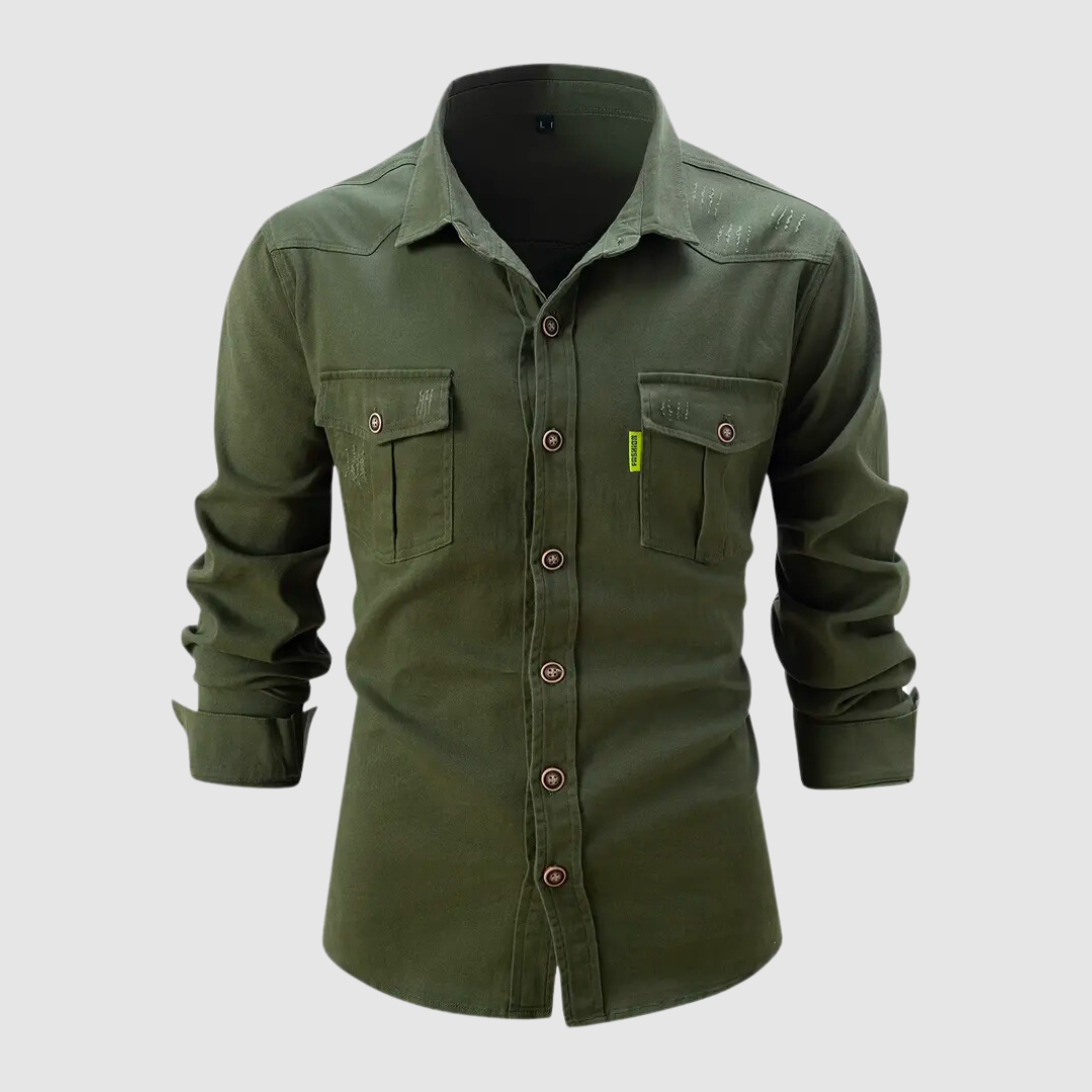 Maxime | Homme Chemise Élégante à Design Contemporain Col Classique-3