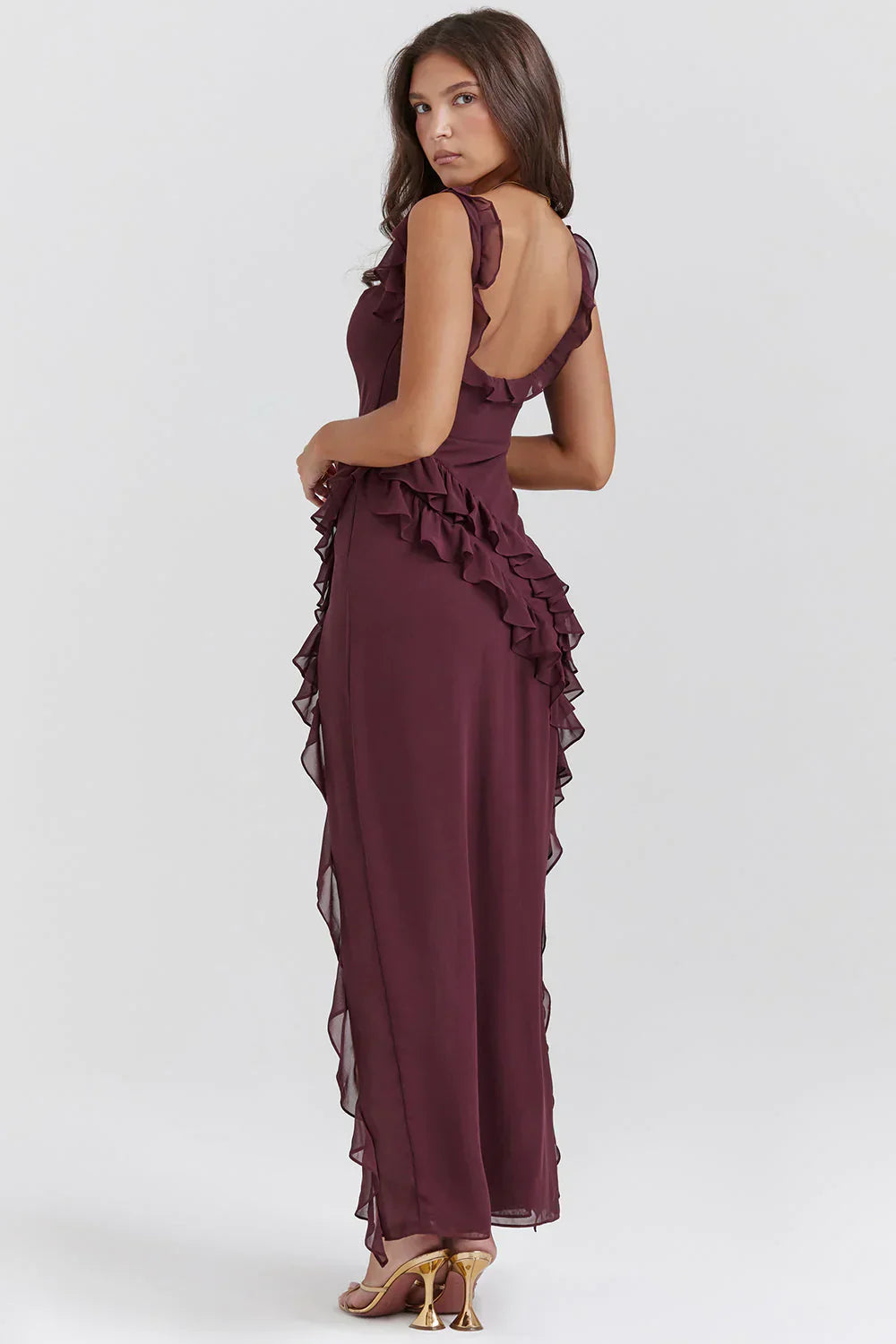 Gabrielle | Femme Robe Longue Été Imprimé Floral 4