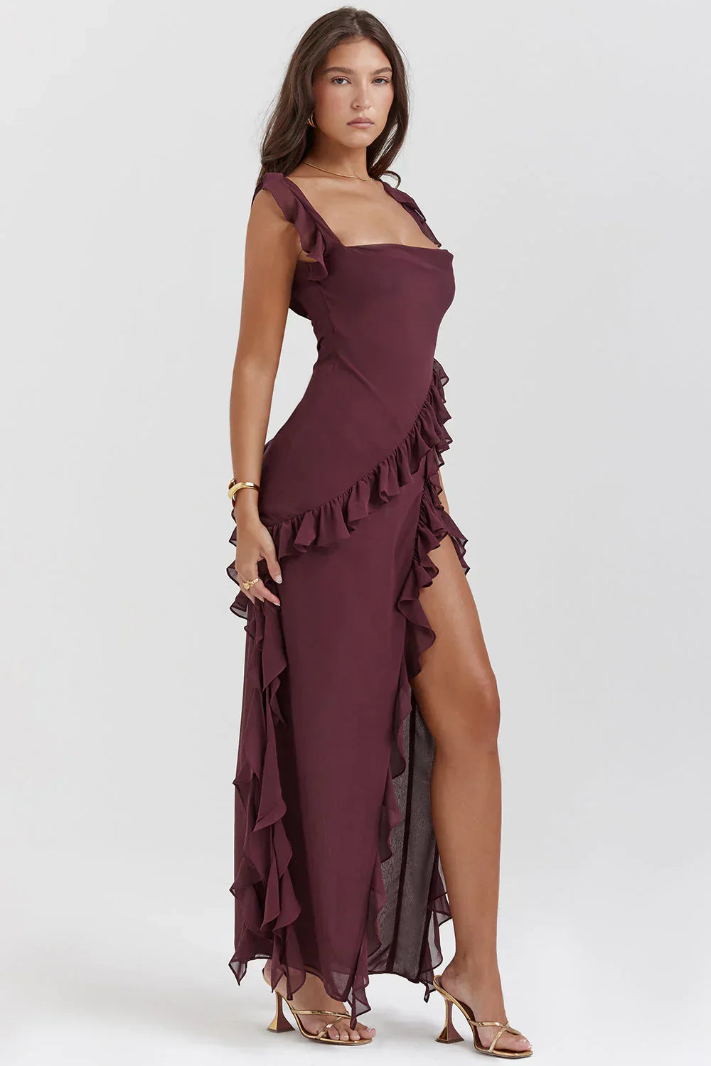 Gabrielle | Femme Robe Longue Été Imprimé Floral 2