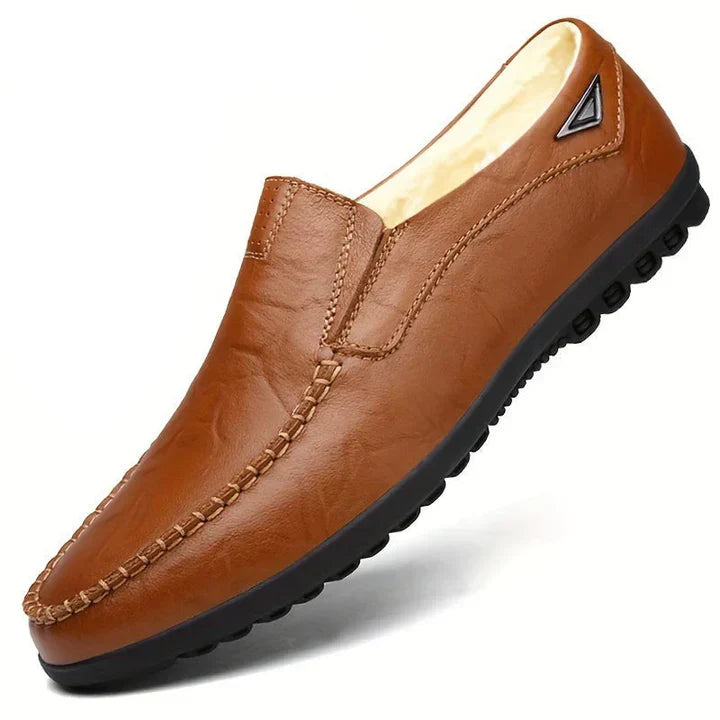 Variant image for Élodie | Homme Mocassins en Cuir avec Semelle Antidérapante-28