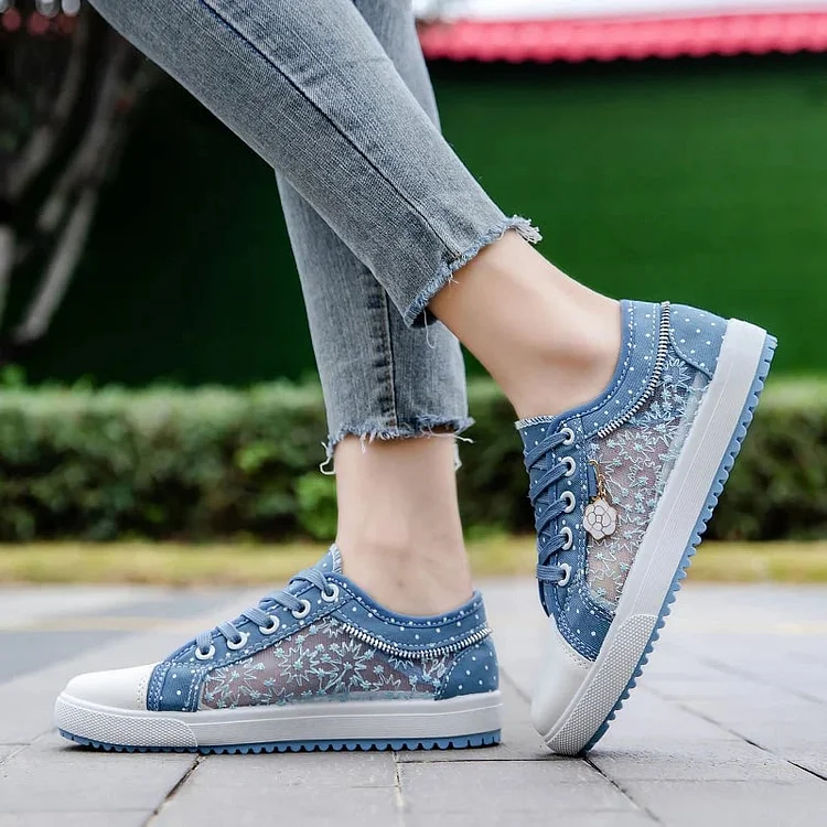 Gabrielle | Femme Chaussures Décontractées Confortables Imprimé Floral 6