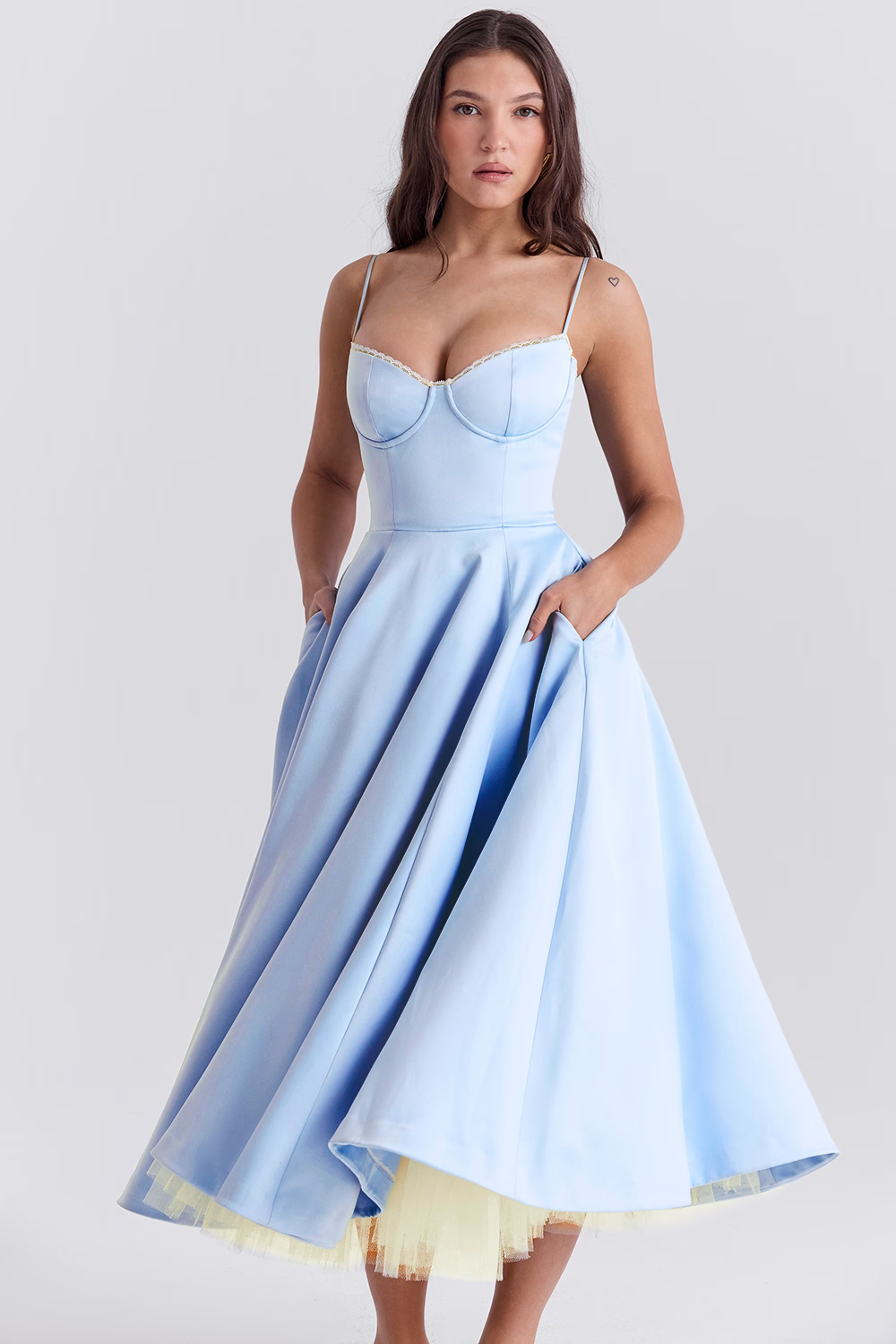 Gabrielle | Femme Robe Longue Élégante Imprimé Floral 2