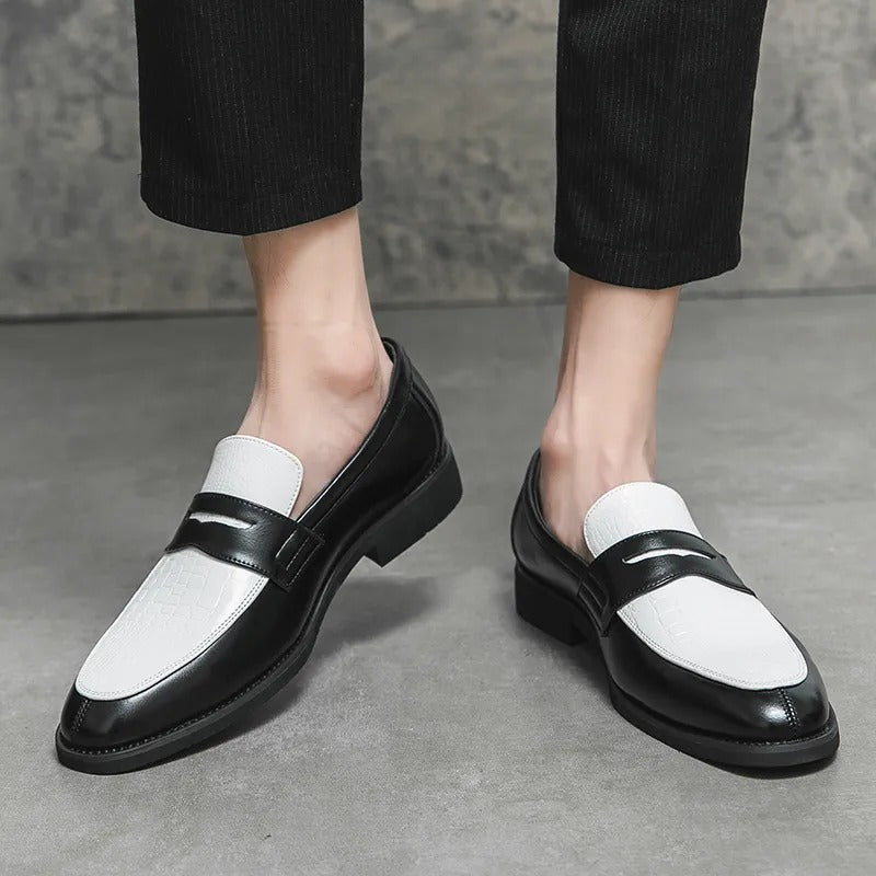 Variant image for Hugo | Homme Mocassins Classiques en Cuir avec Semelles Rembourrées-12
