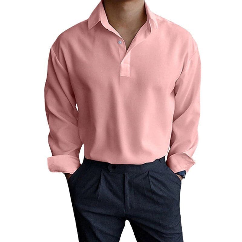 Jules | Homme Chemise Habillée Bleu Ciel à Col Boutonné, Coupe Ajustée-2