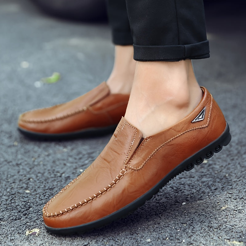 Élodie | Homme Mocassins en Cuir avec Semelle Antidérapante-2