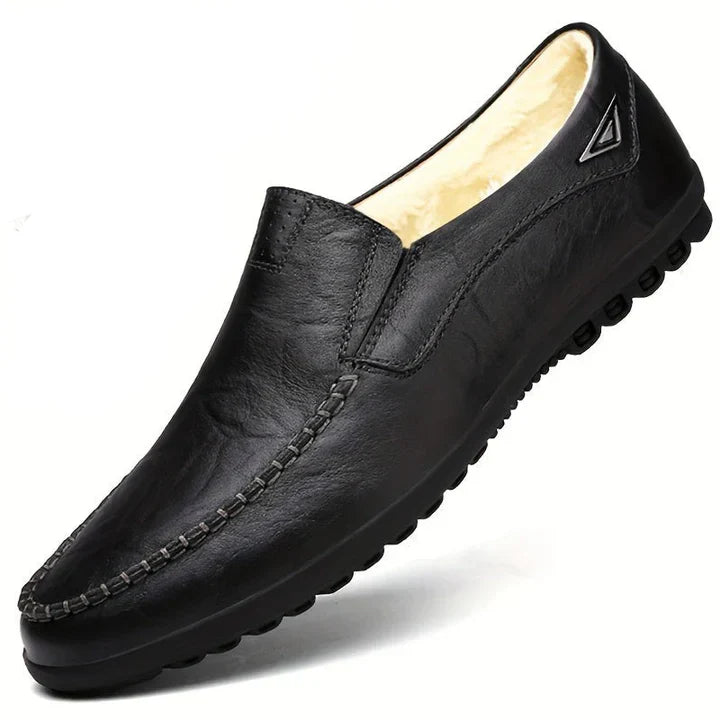 Élodie | Homme Mocassins en Cuir avec Semelle Antidérapante-4
