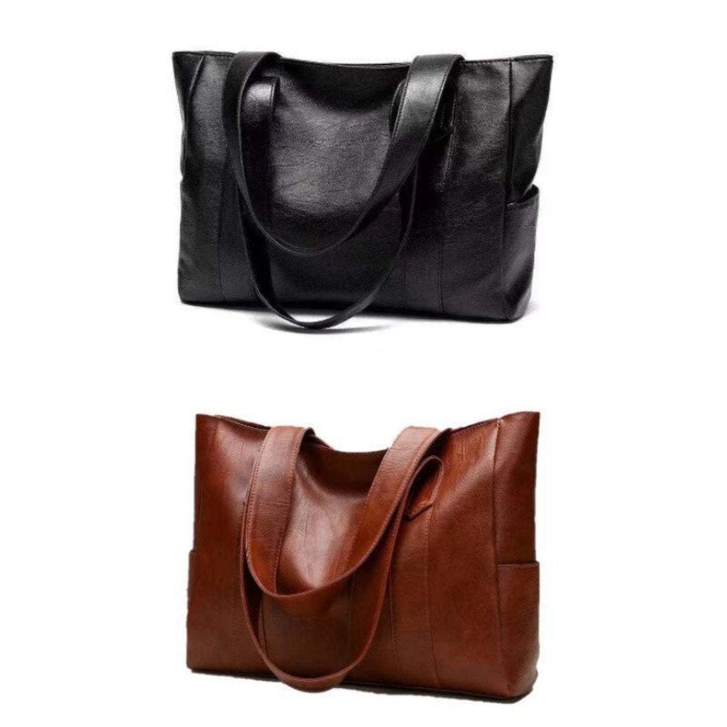 Amélie | Femme Sac Bandoulière en Cuir Vintage avec Grande Capacité 3