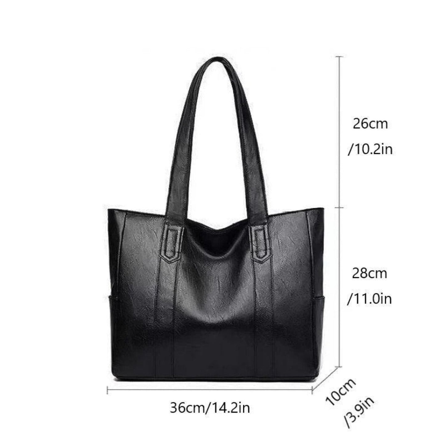 Amélie | Femme Sac Bandoulière en Cuir Vintage avec Grande Capacité 4