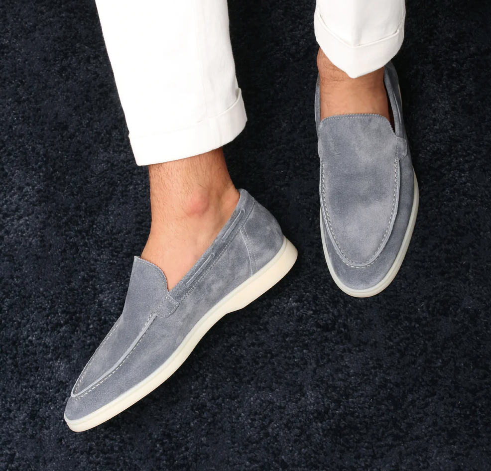 Victor | Homme Mocassins en Cuir Souple avec Design Chic-2