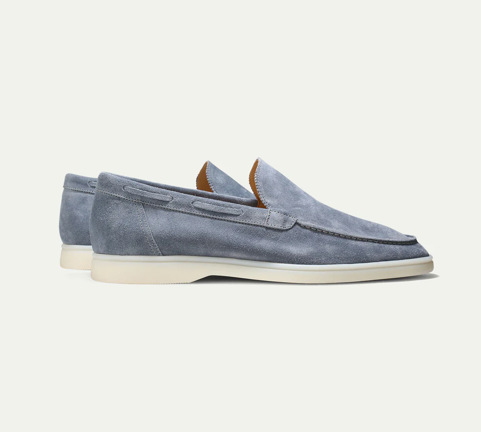 Victor | Homme Mocassins en Cuir Souple avec Design Chic-3