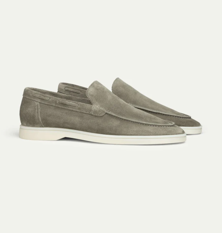 Victor | Homme Mocassins en Cuir Souple avec Design Chic-4