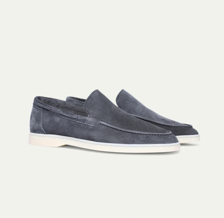 Victor | Homme Mocassins en Cuir Souple avec Design Chic-1