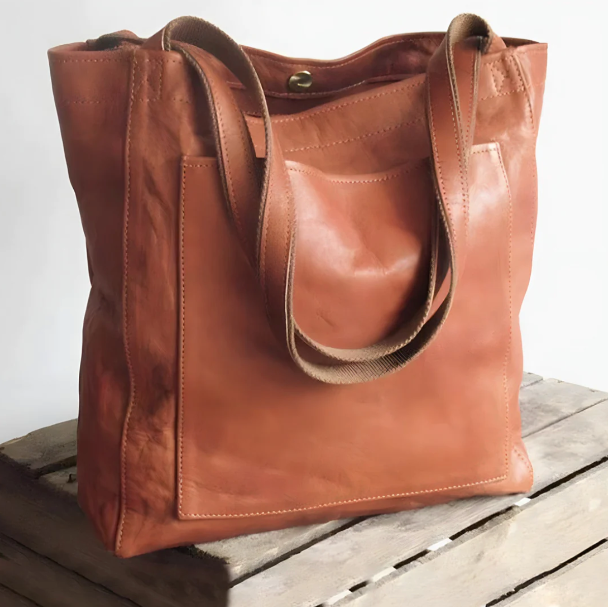 Variant image for Léa | Femme Sac à Main en Cuir Élégant Finition Artisanale-3