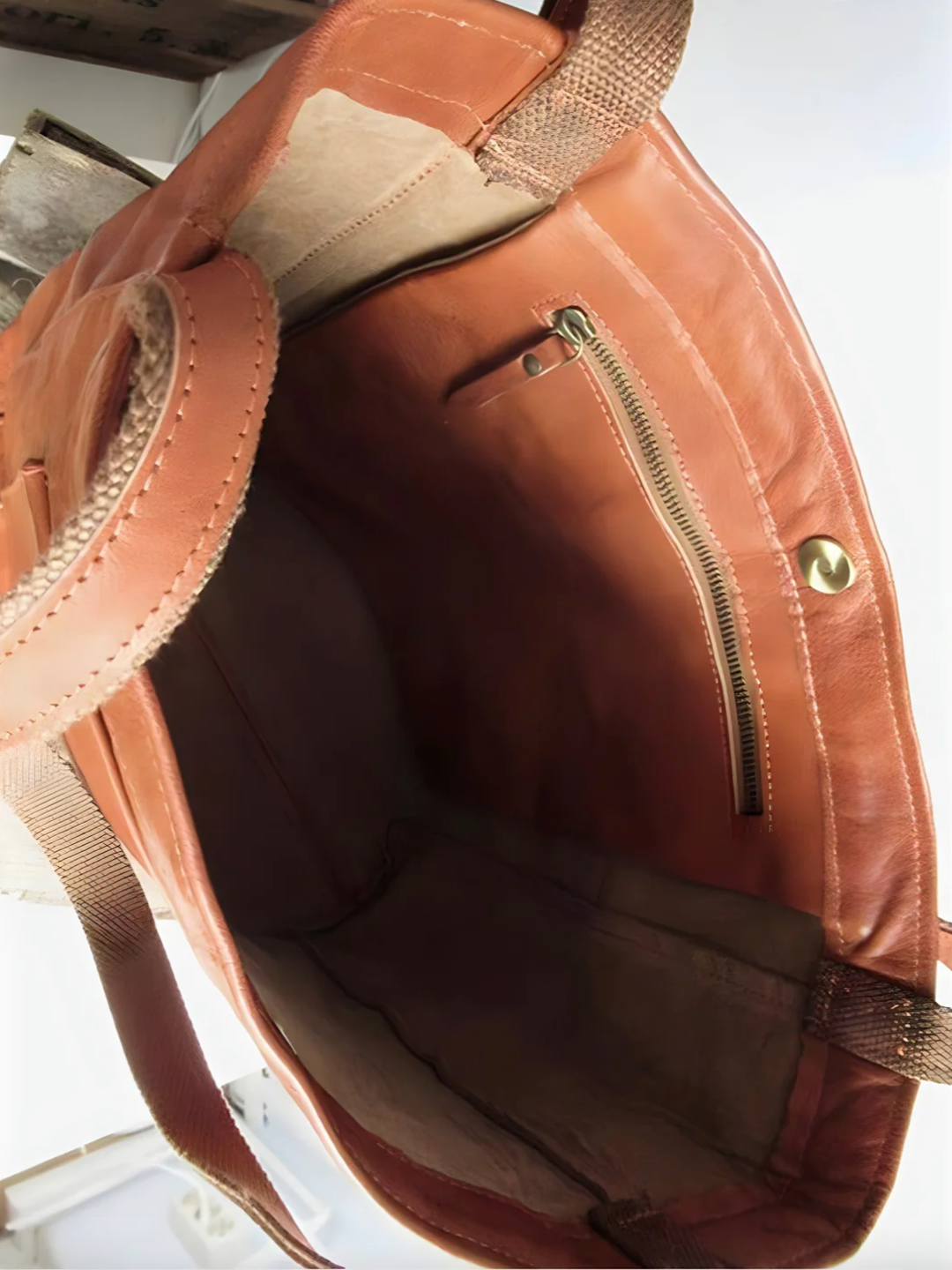 Léa | Femme Sac à Main en Cuir Élégant Finition Artisanale 5