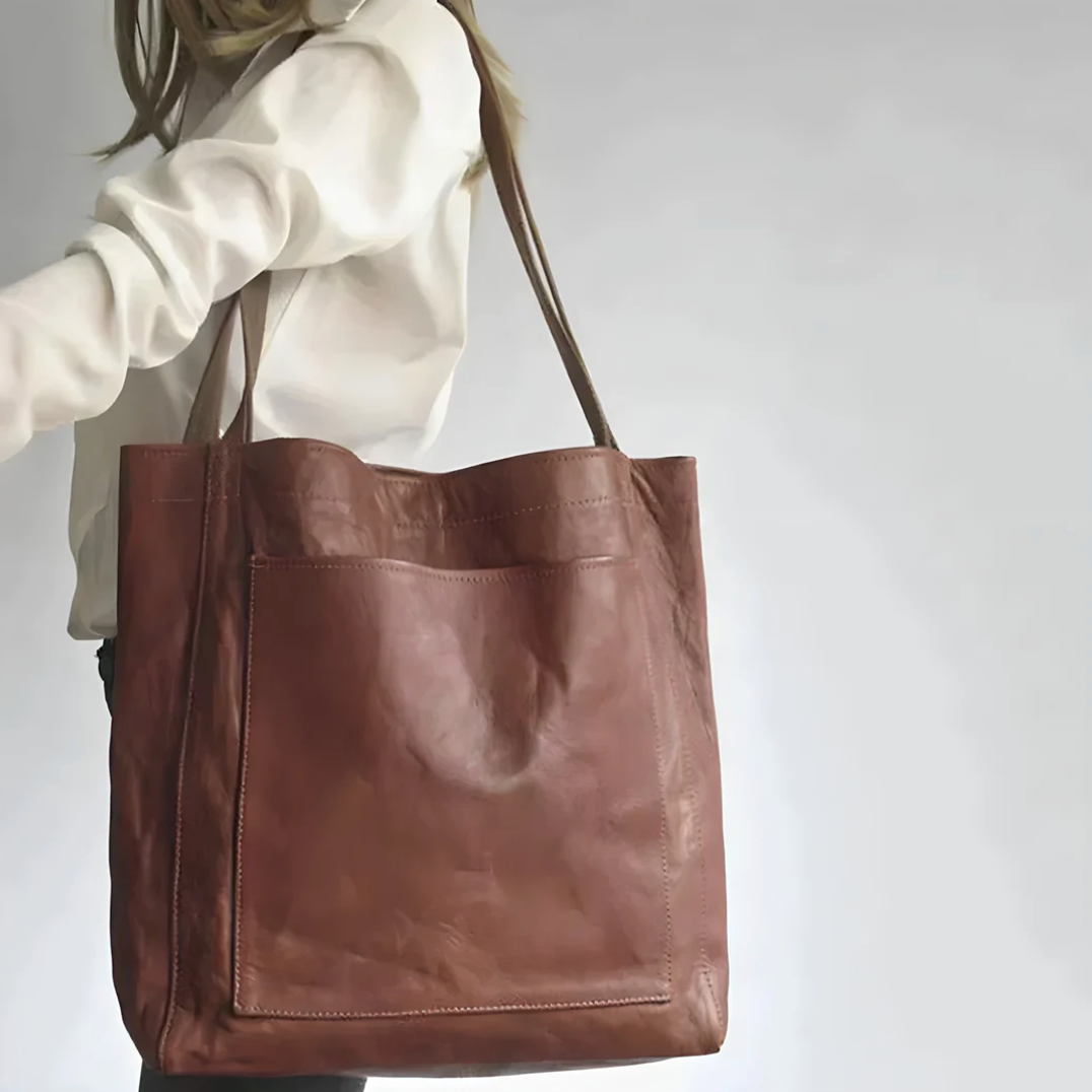 Léa | Femme Sac à Main en Cuir Élégant Finition Artisanale 2