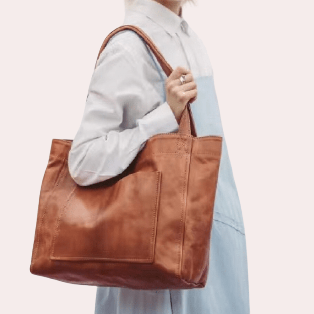 Camille | Femme Sac Bandoulière en Cuir avec Style Élégant 2