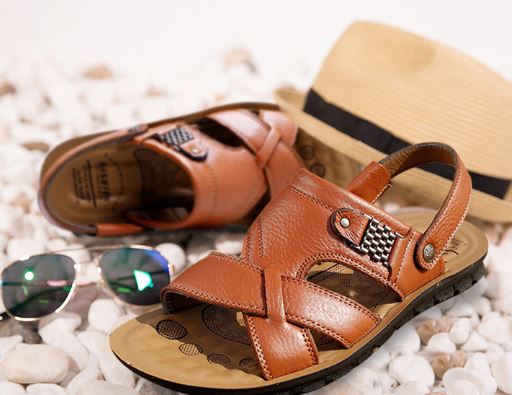 Variant image for Maxime | Homme Sandales en Cuir avec Lanières Ajustables et Soutien Orthopédique-12