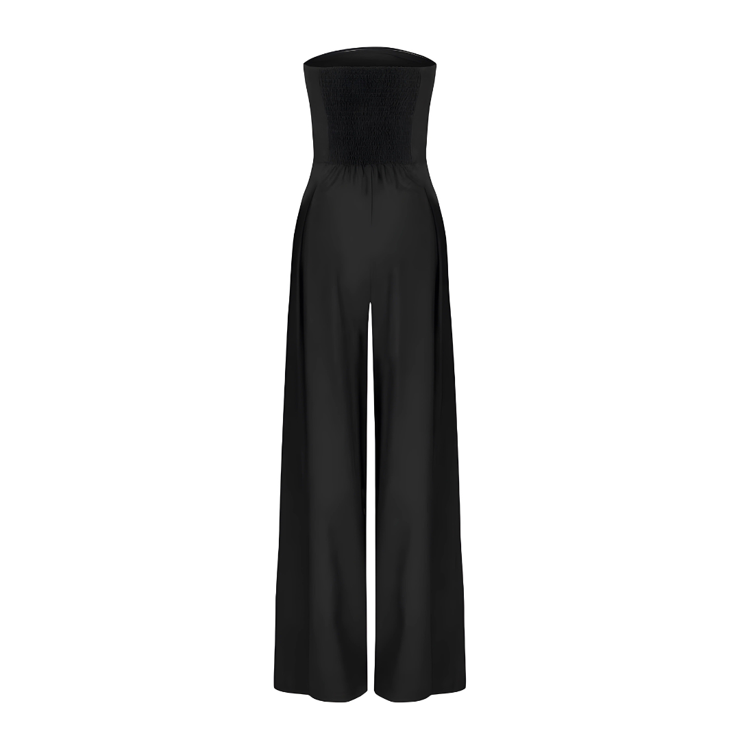 Camille | Femme Combinaison Blanche Chic Effet Corset-4