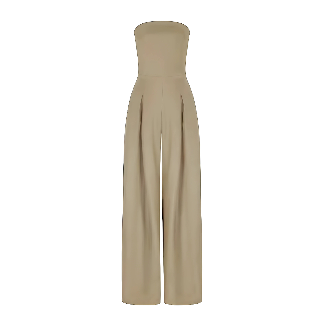 Camille | Femme Combinaison Blanche Chic Effet Corset-6