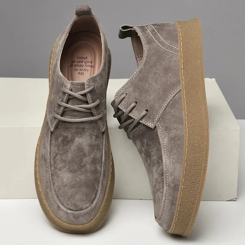 Maxime | Homme Sneakers Cuir Élégantes avec Design Moderne-4