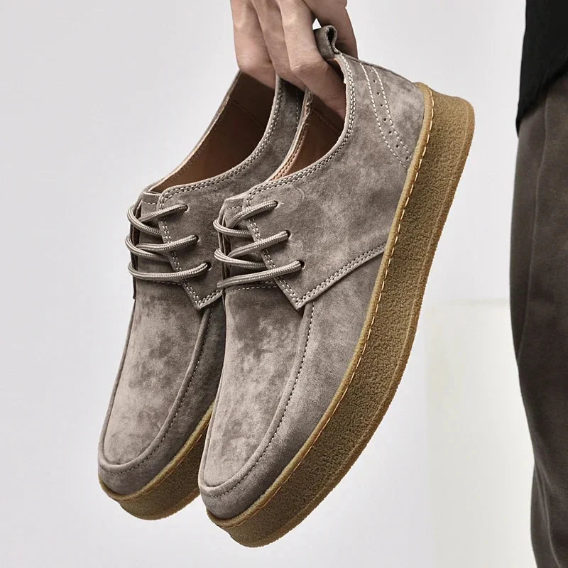 Maxime | Homme Sneakers Cuir Élégantes avec Design Moderne-3