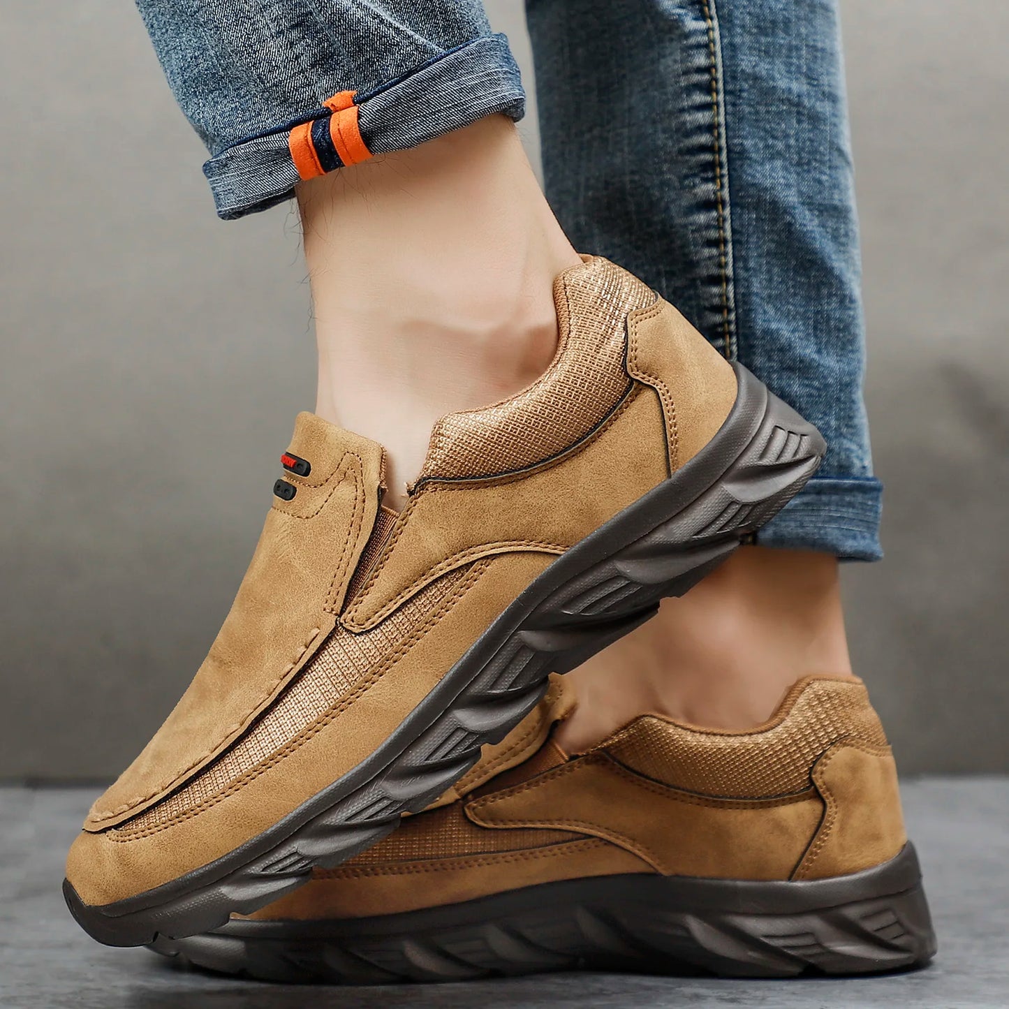 Émile | Homme Mocassins Décontractés en Cuir Confortables 1