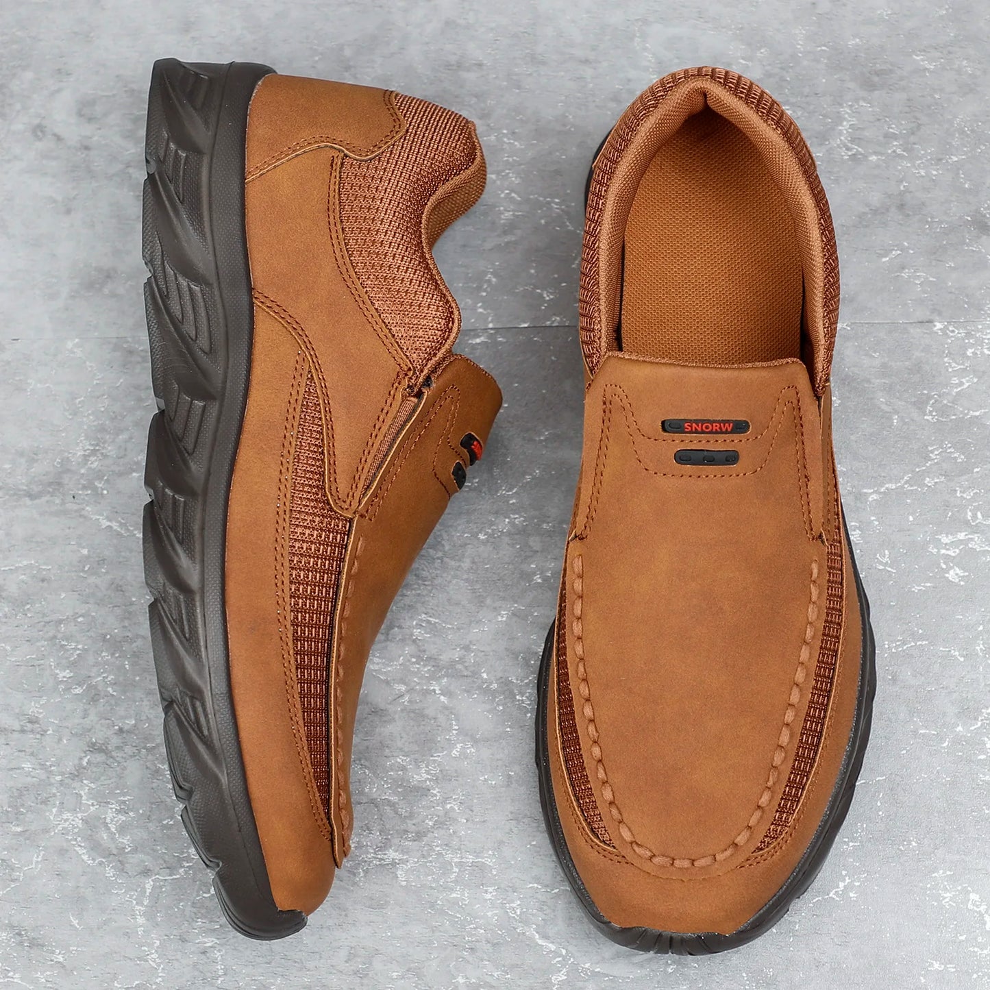 Émile | Homme Mocassins Décontractés en Cuir Confortables 5