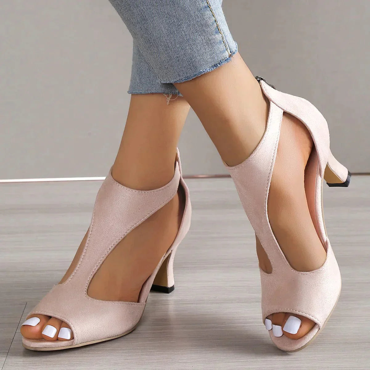 Gabrielle | Femme Escarpins Talons Hauts en Cuir avec Semelles Rembourrées 0