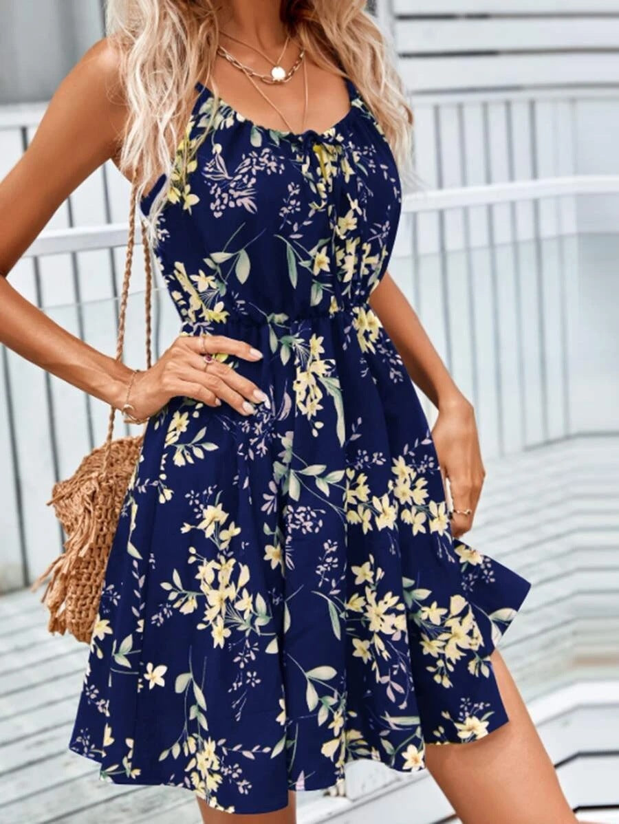 Gabrielle | Femme Robe d'Été Longue Imprimé Floral Chic 1