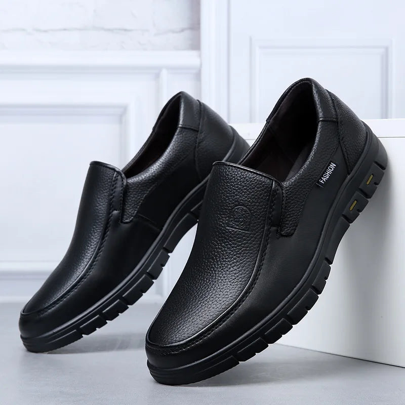 Hugo | Homme Chaussures Décontractées en Cuir | Semelle Plate Confortable 1