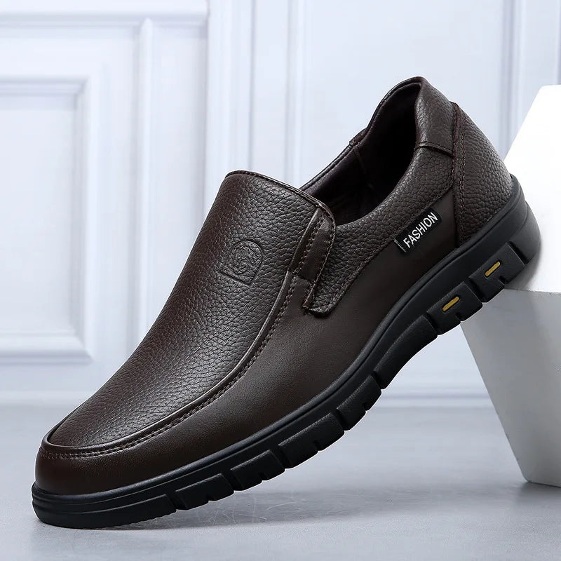 Hugo | Homme Chaussures Décontractées en Cuir | Semelle Plate Confortable 3