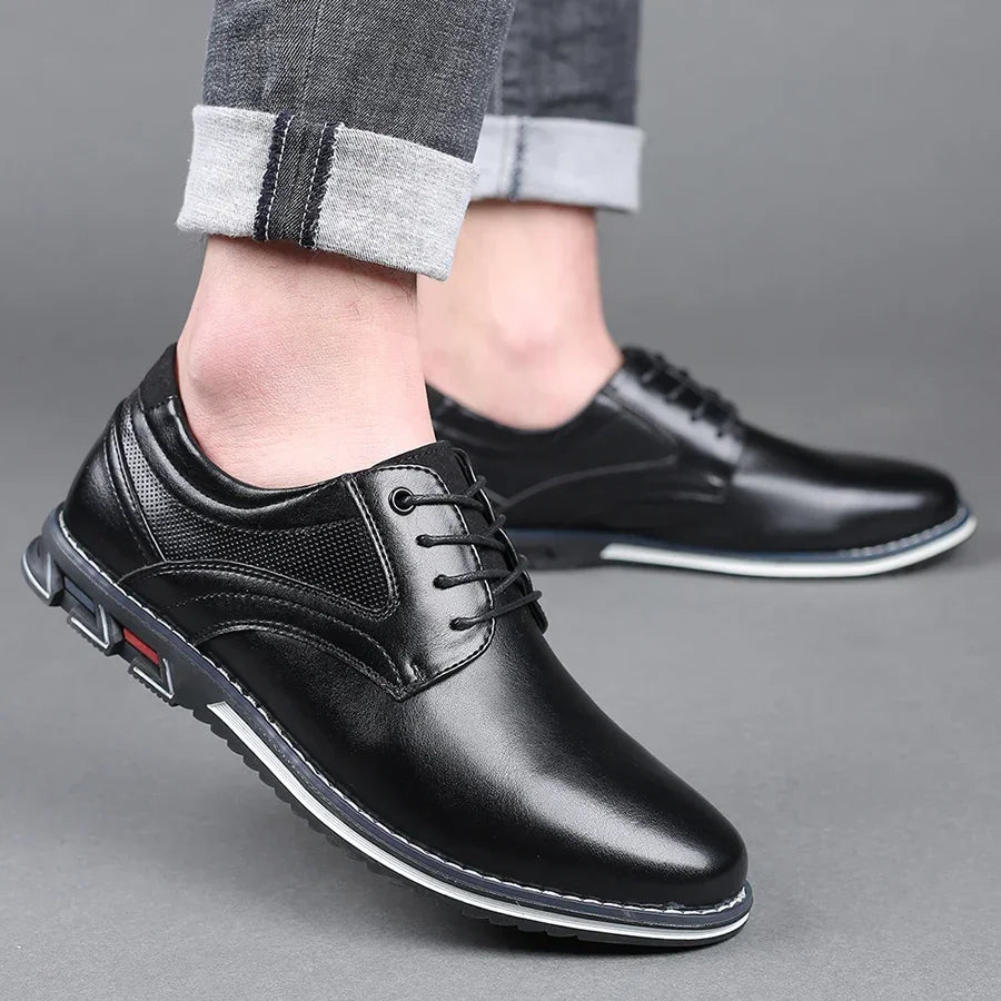 Hugo | Homme Mocassins en Cuir avec Semelle Respirante et Design Élégant 2