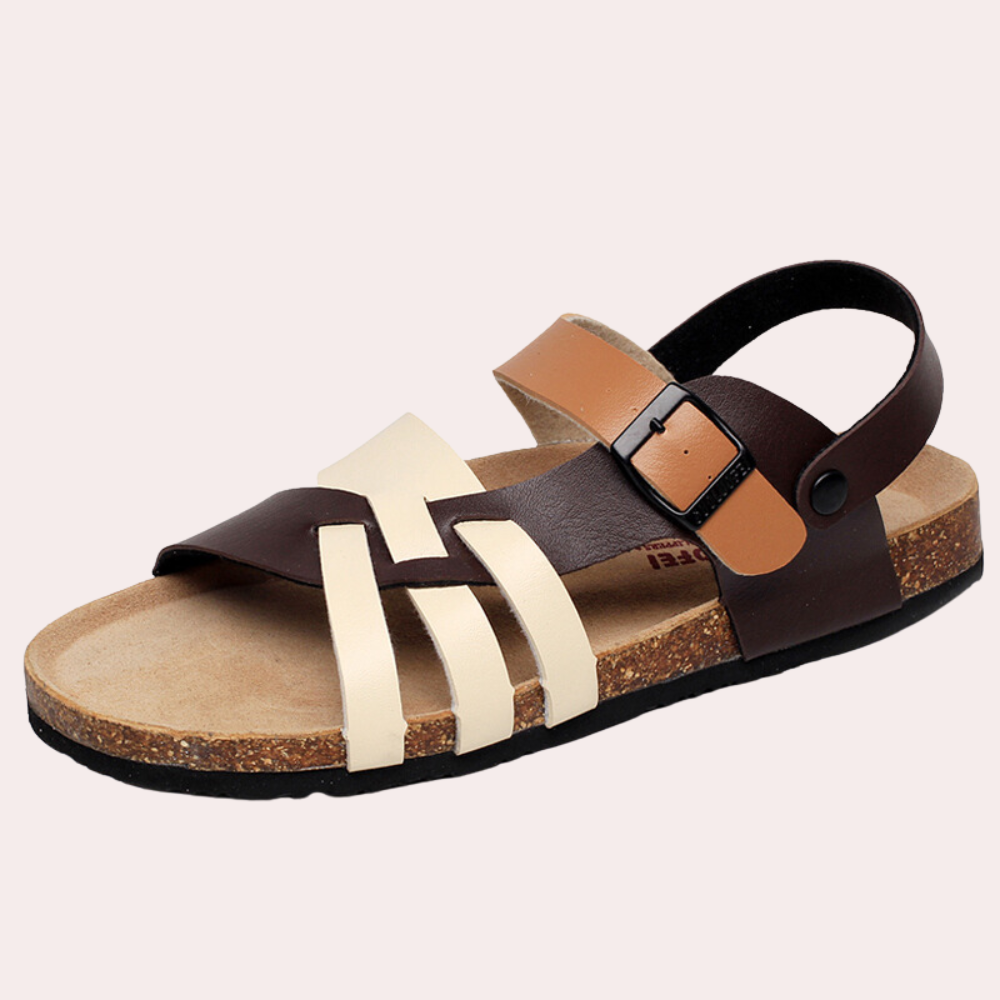 Hugo | Homme Sandales Élégantes en PU Synthétique avec Semelle Rembourrée 2