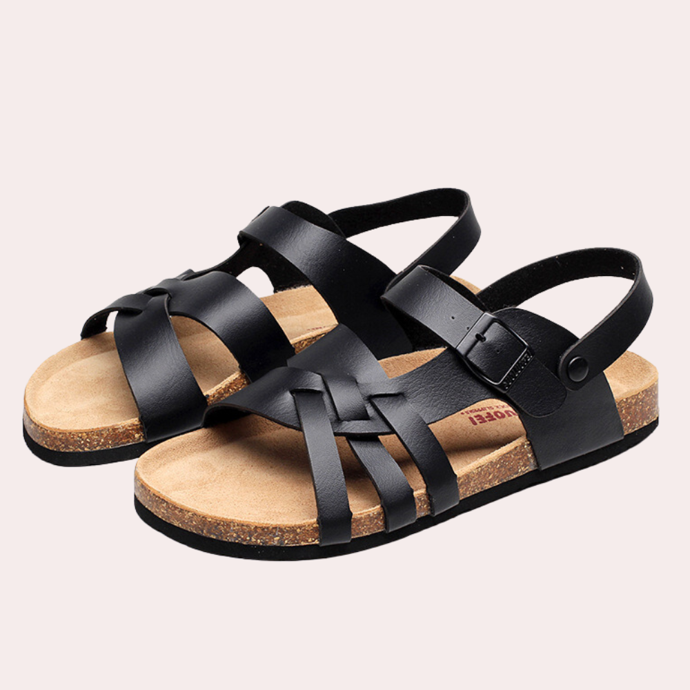 Hugo | Homme Sandales Élégantes en PU Synthétique avec Semelle Rembourrée 3