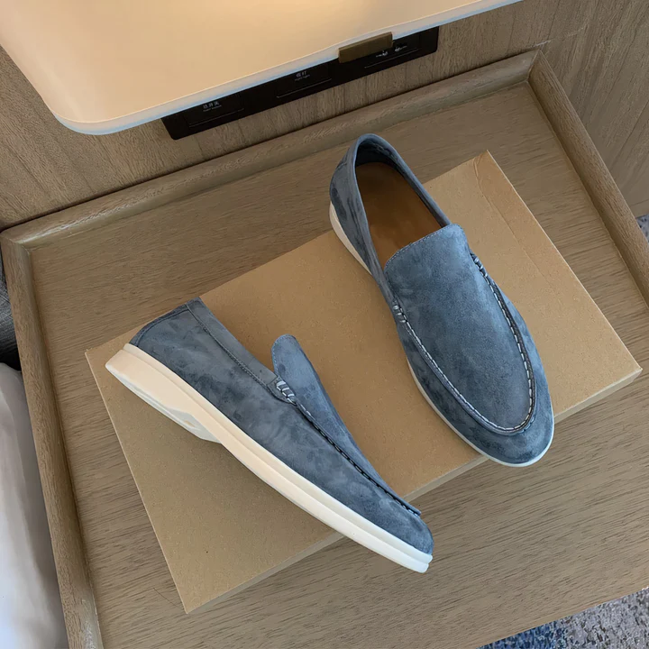 Florian | Homme Chaussures Basses Confortables en Cuir Imité-2