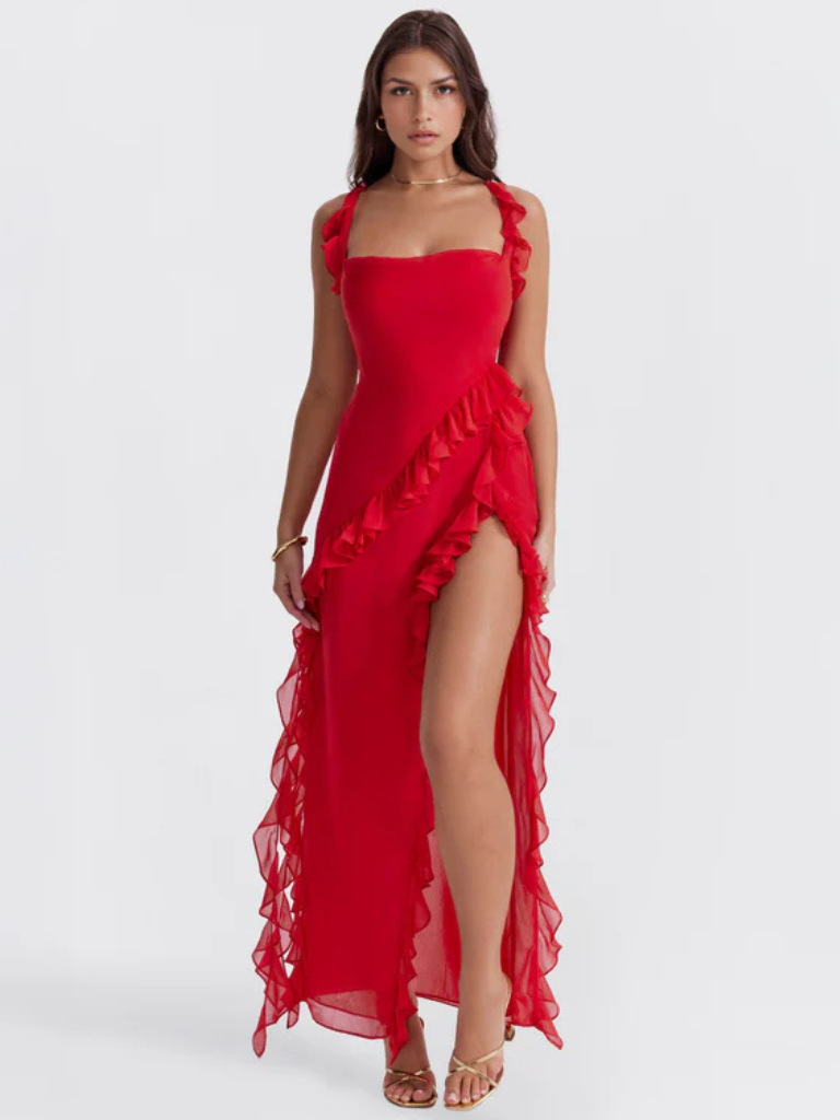 Variant image for Amélie | Femme Robe Longue Été Imprimé Floral-6