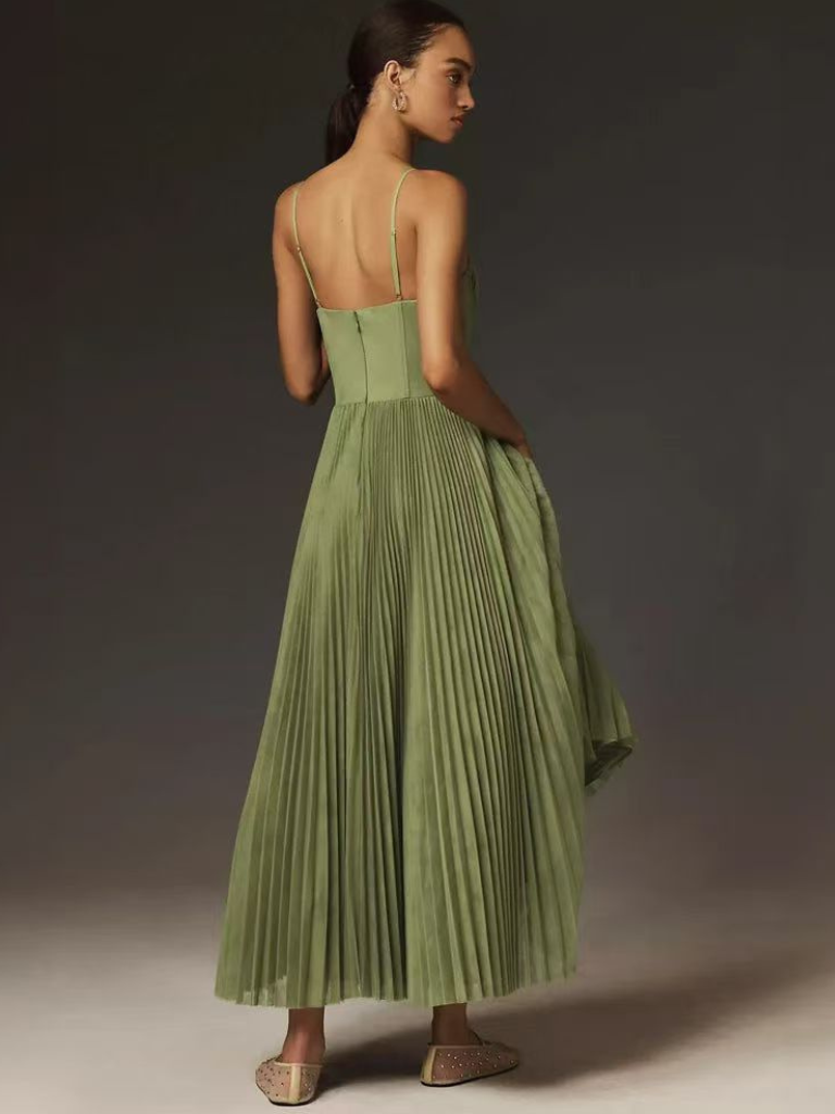 Camille | Femme Robe Longue Été Imprimé Floral Élégant-4
