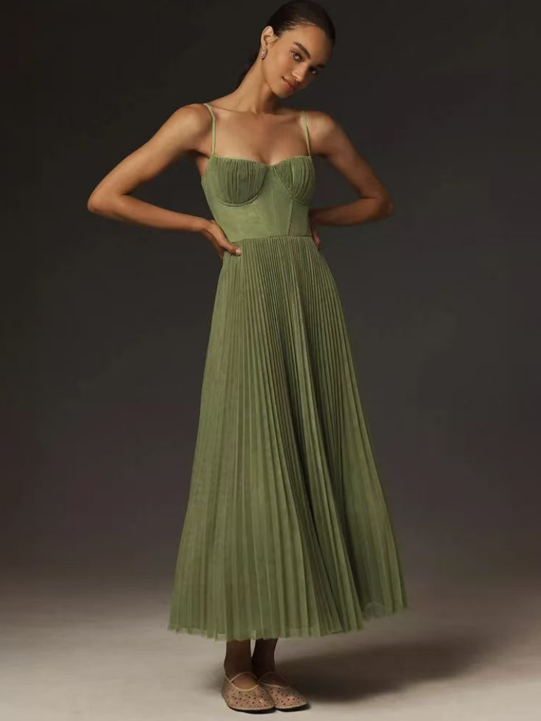 Camille | Femme Robe Longue Été Imprimé Floral Élégant-3
