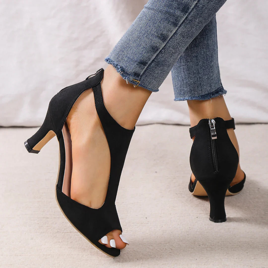 Margaux | Femme Sandales à Talons Hauts Chic avec Lanières Réglables 1
