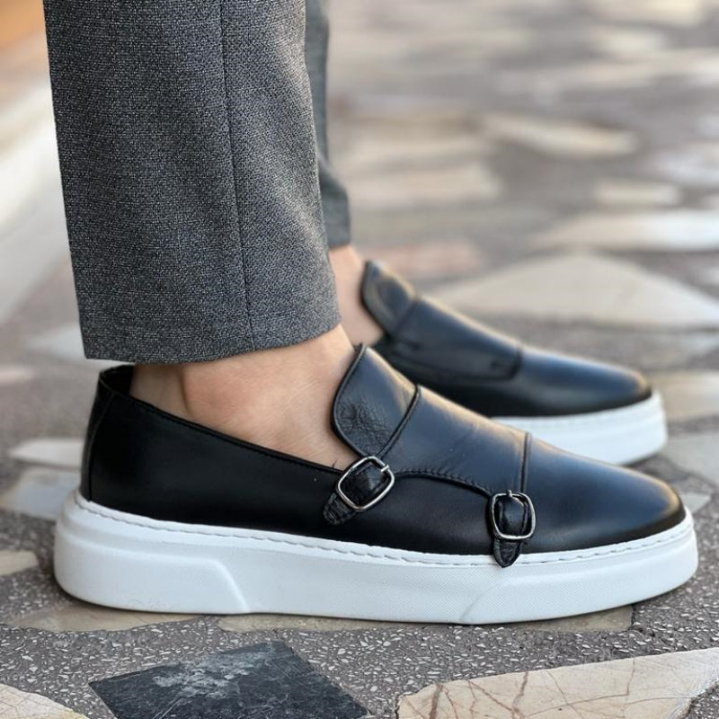 Variant image for Hugo | Homme Mocassins Cuir Classiques Avec Semelles Rembourrées-6