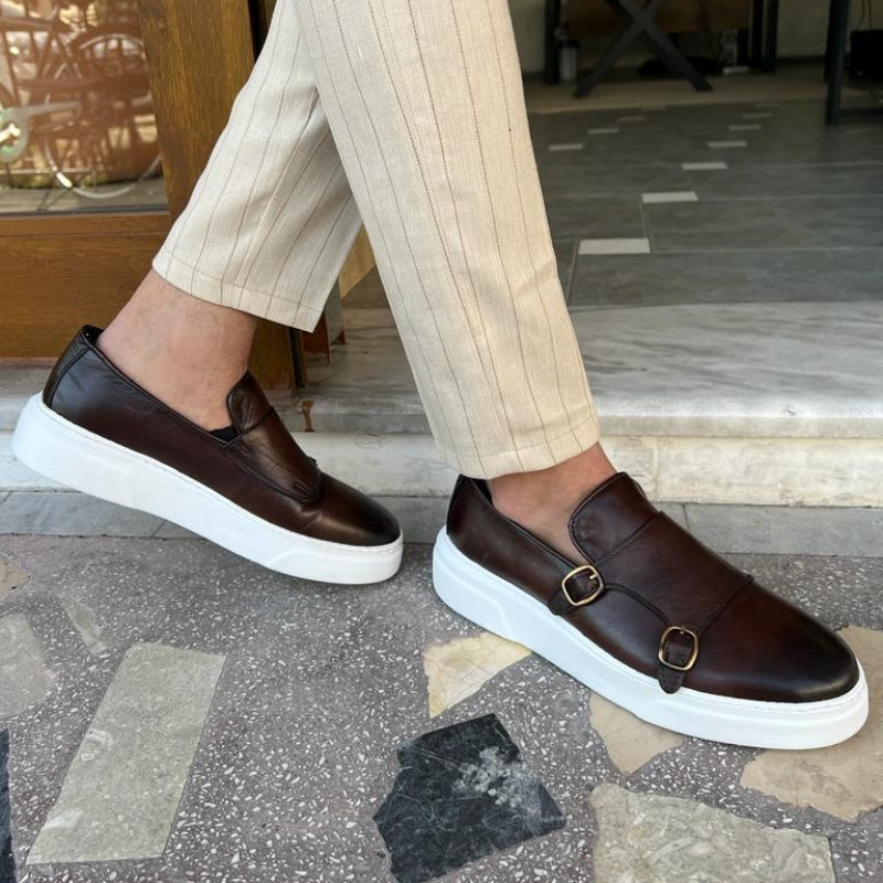 Hugo | Homme Mocassins Cuir Classiques Avec Semelles Rembourrées-4