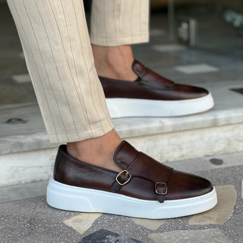 Variant image for Hugo | Homme Mocassins Cuir Classiques Avec Semelles Rembourrées-10