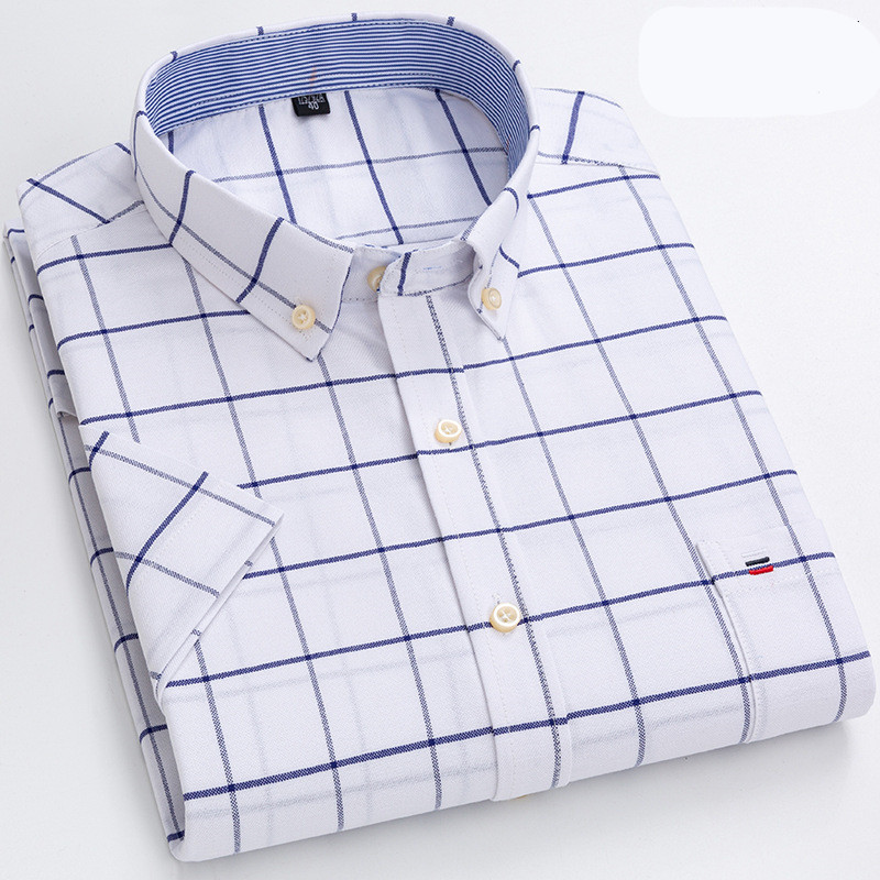 Variant image for Maxime | Homme Chemise à Carreaux Élégante en Coton avec Col Pointu-28