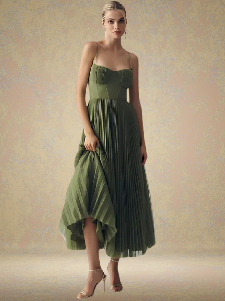Variant image for Camille | Femme Robe Longue Été Imprimé Floral Élégant-1